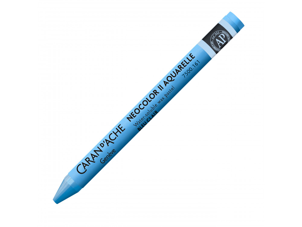 Neocolor II water-soluble wax pencil - Caran d'Ache - 161, Light Blue