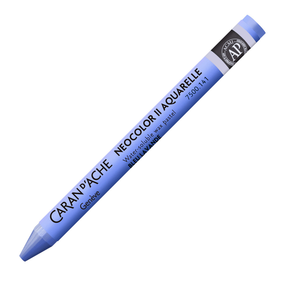 Neocolor II water-soluble wax pencil - Caran d'Ache - 141, Sky Blue