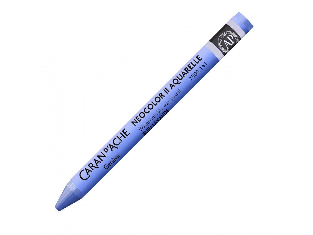 Neocolor II water-soluble wax pencil - Caran d'Ache - 141, Sky Blue