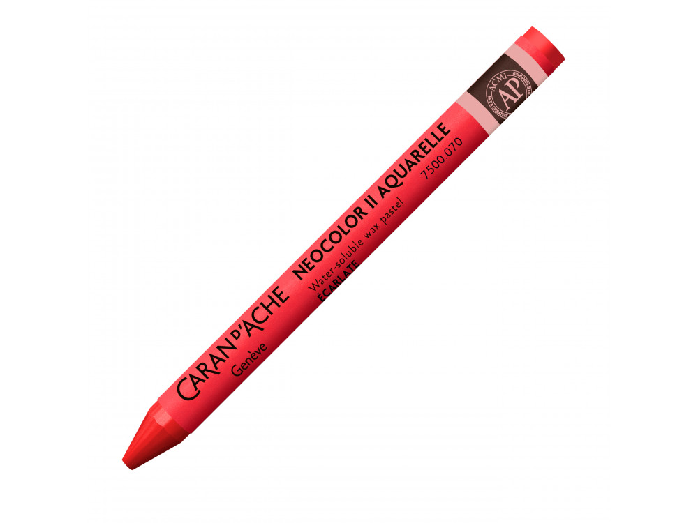 Pastela akwarelowa Neocolor II - Caran d'Ache - 070, Scarlet