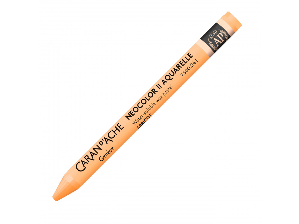 Neocolor II water-soluble wax pencil - Caran d'Ache - 041, Apricot