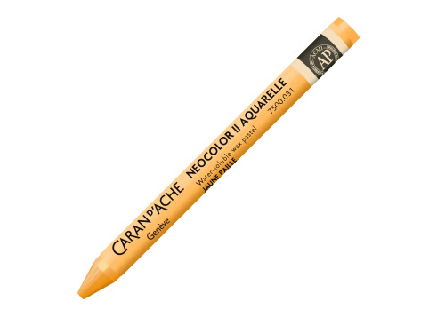 Neocolor II water-soluble wax pencil - Caran d'Ache - 031, Orangish Yellow