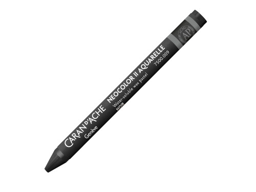 Pastela akwarelowa Neocolor II - Caran d'Ache - 009, Black
