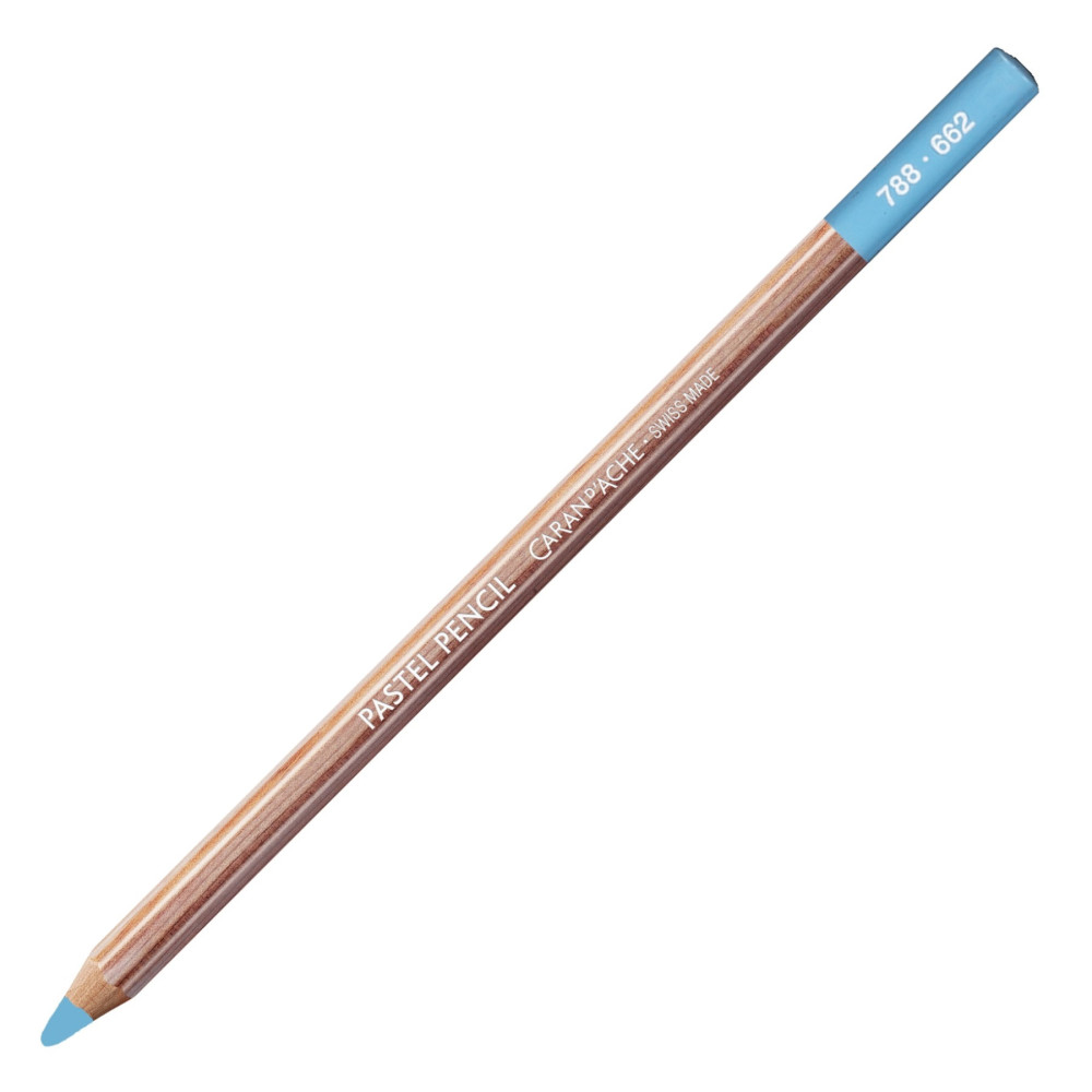 Dry Pastel Pencil - Caran d'Ache - 662, Cobalt Blue 10%