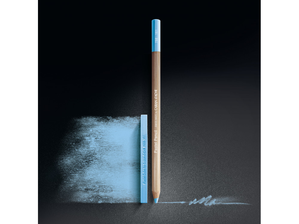 Pastela sucha w kredce Pastel Pencil - Caran d'Ache - 631, Light Ultramarine Violet