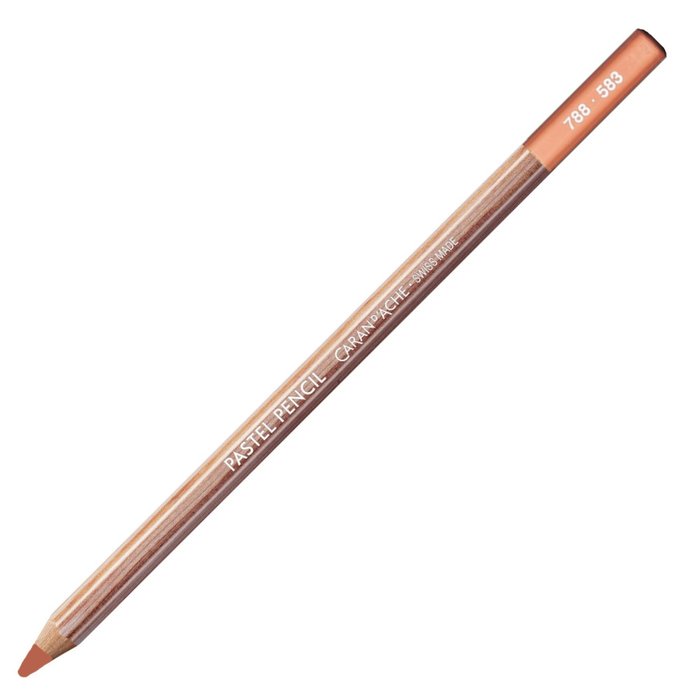 Dry Pastel Pencil - Caran d'Ache - 583, Violet Pink