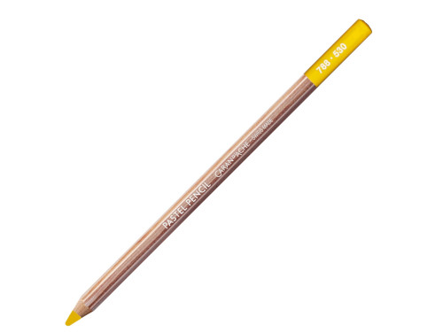 Dry Pastel Pencil - Caran d'Ache - 530, Gold Cadmium Yellow