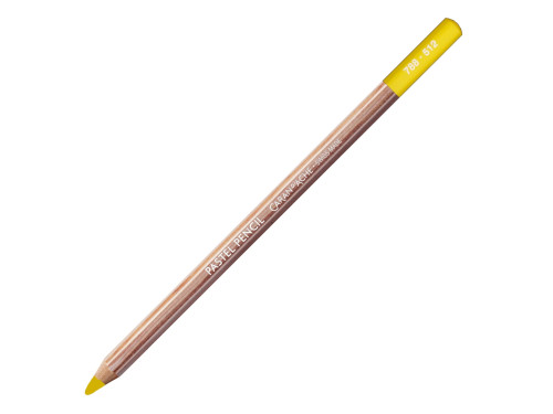 Pastela sucha w kredce Pastel Pencil - Caran d'Ache - 512, Light Cadmium Yellow