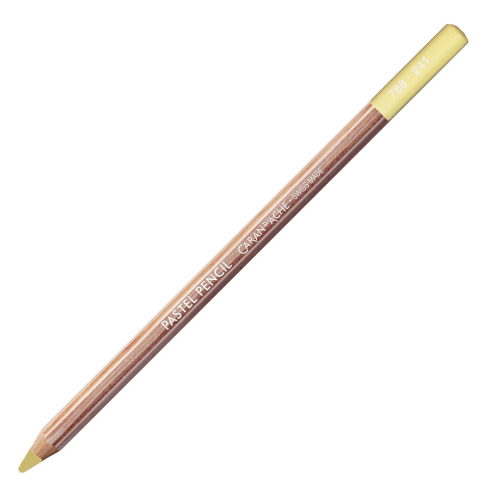 Dry Pastel Pencil - Caran d'Ache - 241, Light Lemon Yellow