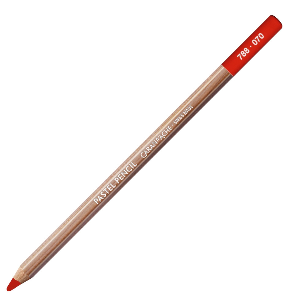 Dry Pastel Pencil - Caran d'Ache - 070, Scarlet