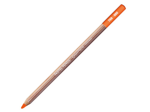 Pastela sucha w kredce Pastel Pencil - Caran d'Ache - 050, Flame Red