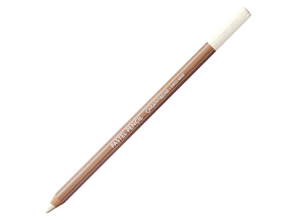 Pastela sucha w kredce Pastel Pencil - Caran d'Ache - 871, Azurite White