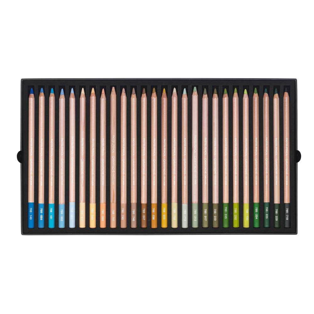 Set of dry Pastel Pencils - Caran d'Ache - 76 colors