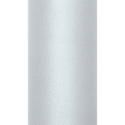 Decorative Tulle 15 cm x 9 m 091 Grey