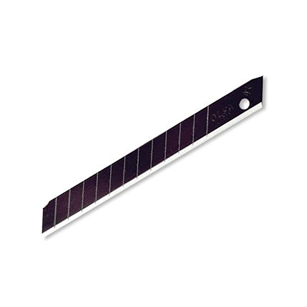 Ostrza segmentowe ABB - Olfa - czarne, 9 mm, 10 szt.