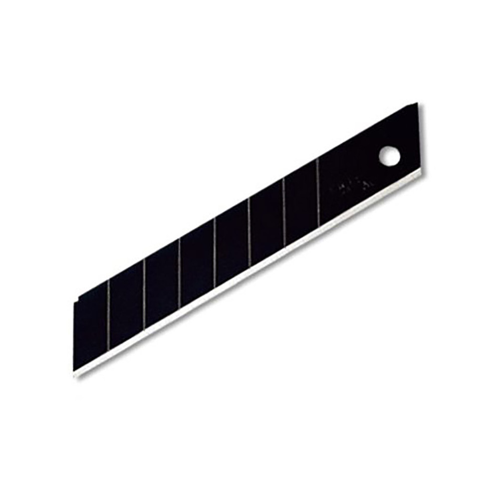 Ostrza segmentowe LBB - Olfa - czarne, 18 mm, 10 szt.