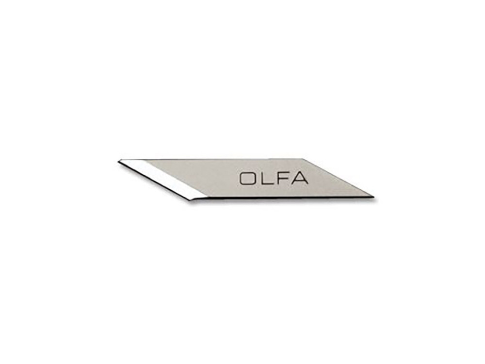 Spare blades KB with needle for AK-5 knife - Olfa - 4 mm, 30 pcs.
