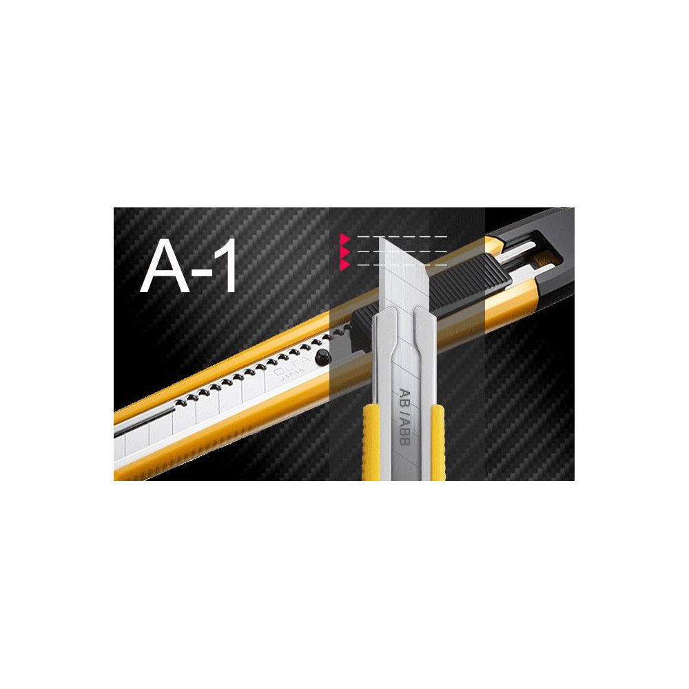 Nóż segmentowy A-1 - Olfa - 9 mm