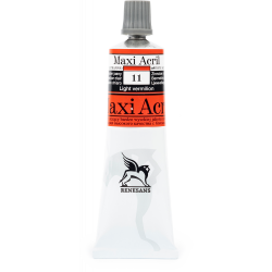 Acrylic paint Maxi Acril - Renesans - 11, light vermilion, 60 ml