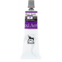 Acrylic paint Maxi Acril - Renesans - mineral violet, 60 ml