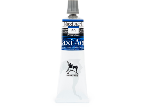 Farba akrylowa Maxi Acril - Renesans - błękit podstawowy, 60 ml