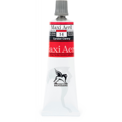 Acrylic paint Maxi Acril - Renesans - 14, vermilion deep, 60 ml