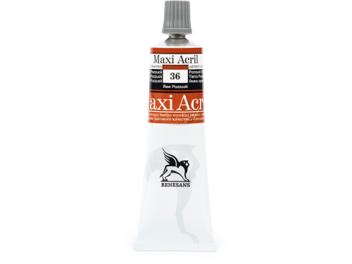 Acrylic paint Maxi Acril - Renesans - 36, raw pozzuoli, 60 ml