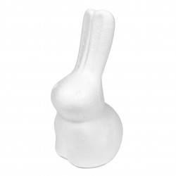 Styrofoam bunny - 16 cm