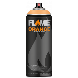 Flame Orange acrylic spray paint - Molotow - 200, Peach, 400 ml