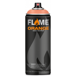 Farba akrylowa w sprayu Flame Orange - Molotow - 205, Peach Dark, 400 ml