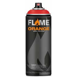 Flame Orange acrylic spray paint - Molotow - 304, Signal Red, 400 ml