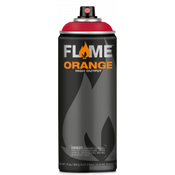 Flame Orange acrylic spray paint - Molotow - 311, Crazy Cherry, 400 ml