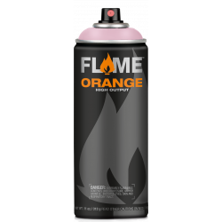 Farba akrylowa w sprayu Flame Orange - Molotow - 401, Erica Pastel, 400 ml