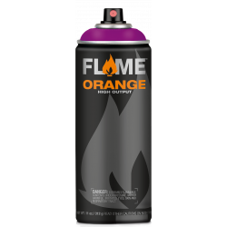 Farba akrylowa w sprayu Flame Orange - Molotow - 404, Traffic Purple, 400 ml