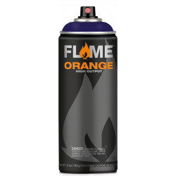 Flame Orange acrylic spray paint - Molotow - 428, Cosmos Blue Dark, 400 ml
