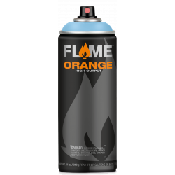 Flame Orange acrylic spray paint - Molotow - 504, Light Blue Light, 400 ml