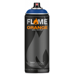 Flame Orange acrylic spray paint - Molotow - 514, True Blue, 400 ml