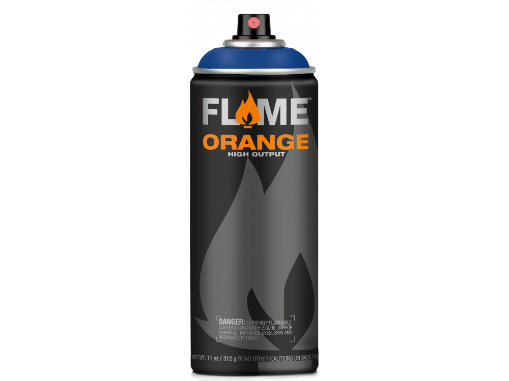 Farba akrylowa w sprayu Flame Orange - Molotow - 514, True Blue, 400 ml