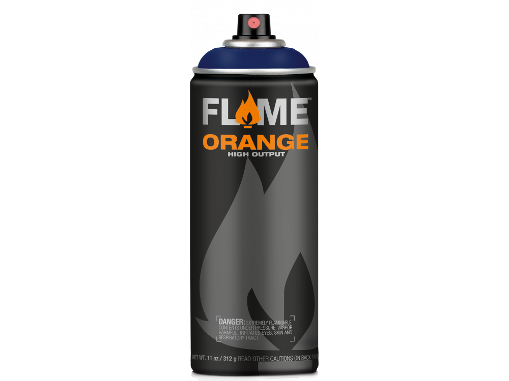 Farba akrylowa w sprayu Flame Orange - Molotow - 515, Ultramarine Blue, 400 ml