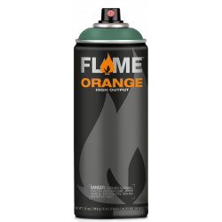 Farba akrylowa w sprayu Flame Orange - Molotow - 610, Sage Dark, 400 ml