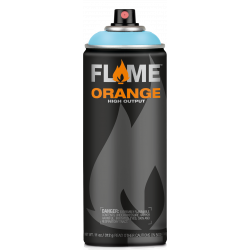 Flame Orange acrylic spray paint - Molotow - 614, Aqua Pastel, 400 ml