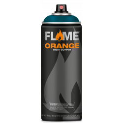Flame Orange acrylic spray paint - Molotow - 618, Aqua, 400 ml