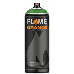 Farba akrylowa w sprayu Flame Orange - Molotow - 632, Leaf Green, 400 ml