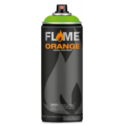 Farba akrylowa w sprayu Flame Orange - Molotow - 642, Kiwi, 400 ml