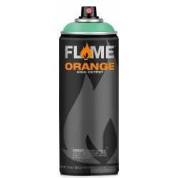 Flame Orange acrylic spray paint - Molotow - 666, Menthol, 400 ml