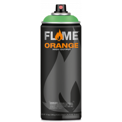 Flame Orange acrylic spray paint - Molotow - 667, Crazy Menthol, 400 ml