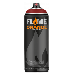 Flame Orange acrylic spray paint - Molotow - 699, Brown Red, 400 ml