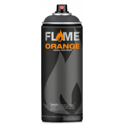 Flame Orange acrylic spray paint - Molotow - 844, Anthracite Grey, 400 ml