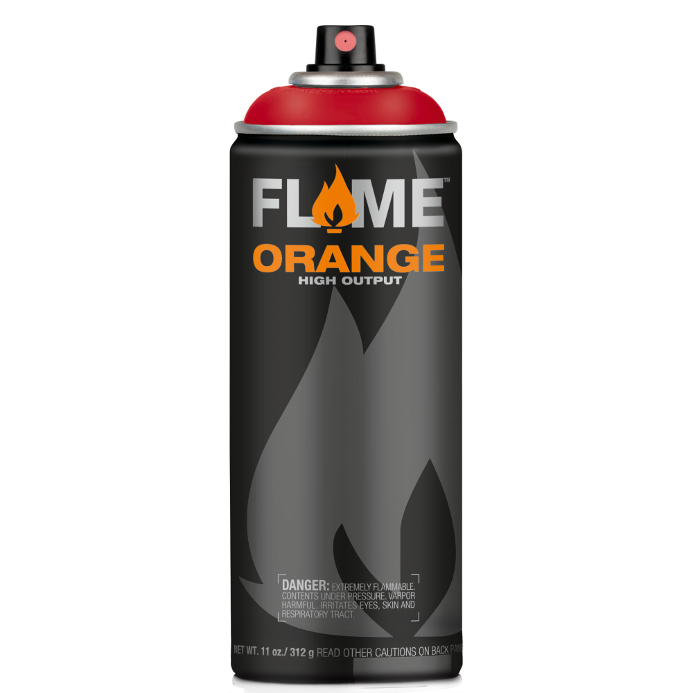 Flame Orange acrylic spray paint - Molotow - 314, Piglet Pink Dark, 400 ml