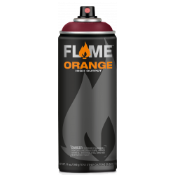 Farba akrylowa w sprayu Flame Orange - Molotow - 320, Burgundy, 400 ml